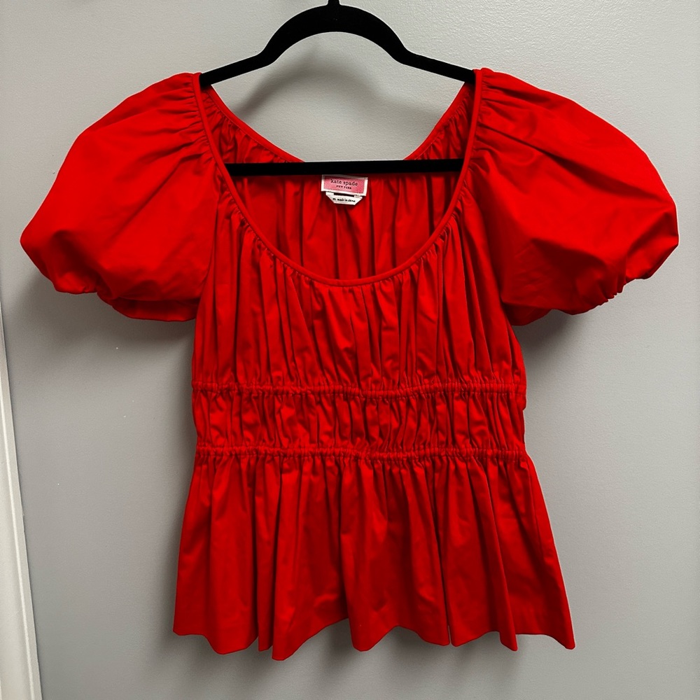 KATE SPADE TOP (RED)